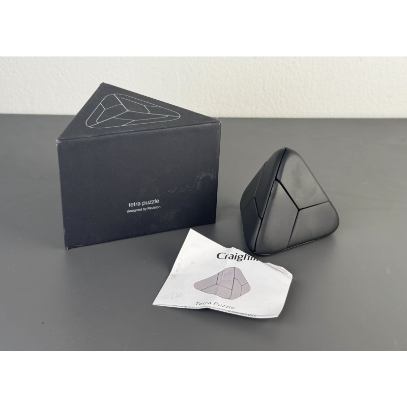 Craighill Tetra w/ Box and Solution - Rare Black Version