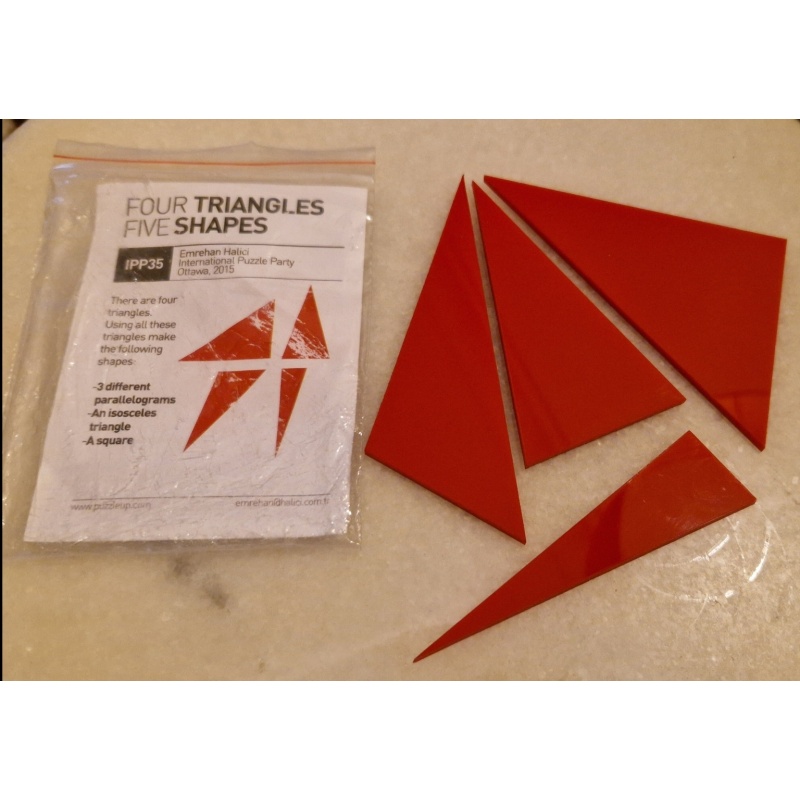 Four Triangles Five Shapes IPP35