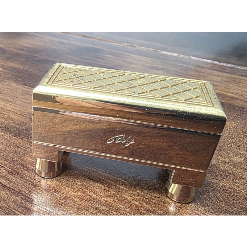 Brass Treasure Chest by Rocky Chiaro
