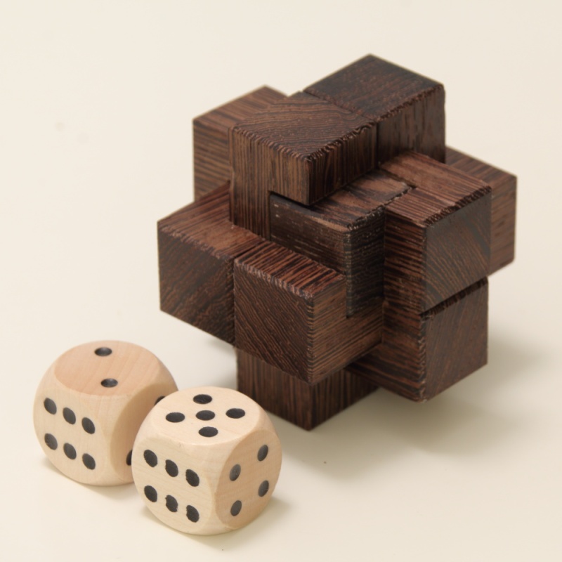 Clamped Cubes (Wenge, small)