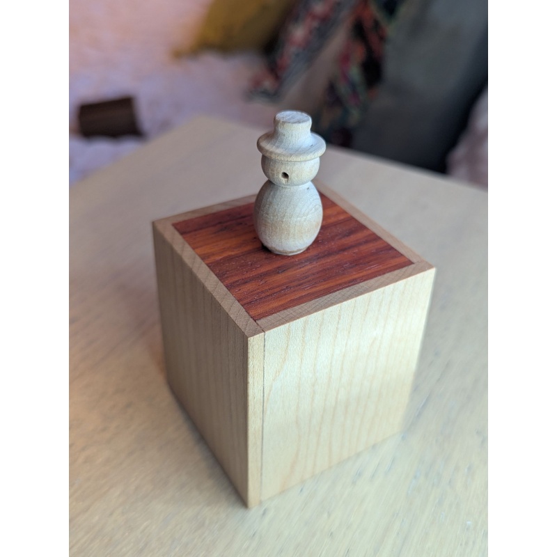 Snowman Puzzle Box - Potentially Perplexing Puzzles