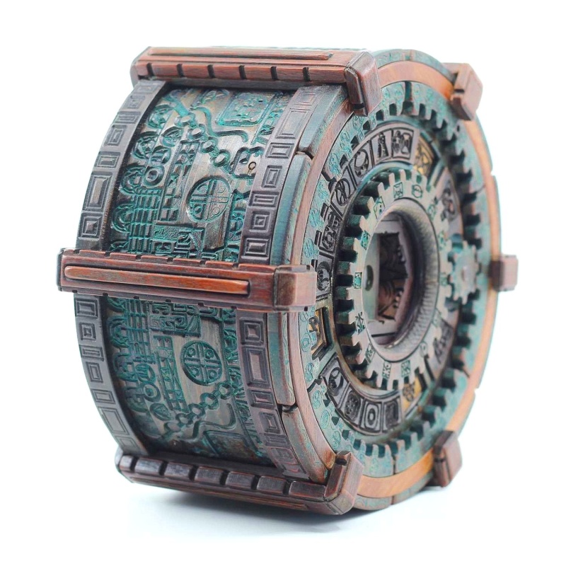 SunDial Puzzle Box by Jesse Born