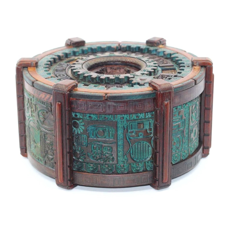 SunDial Puzzle Box by Jesse Born