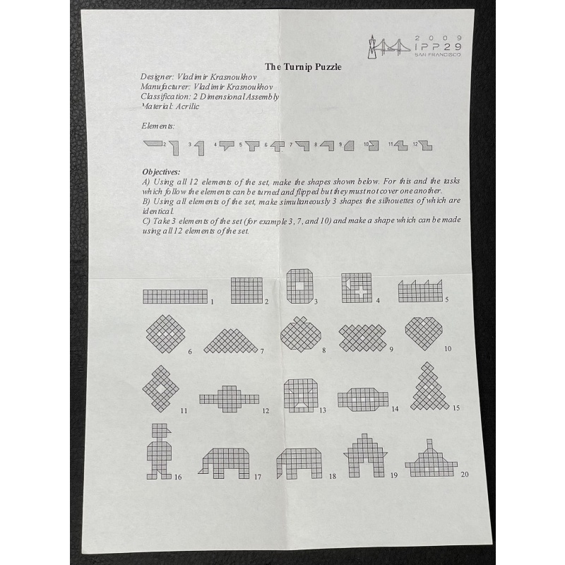 The Turnip Puzzle by Vladimir Krasnoukhov