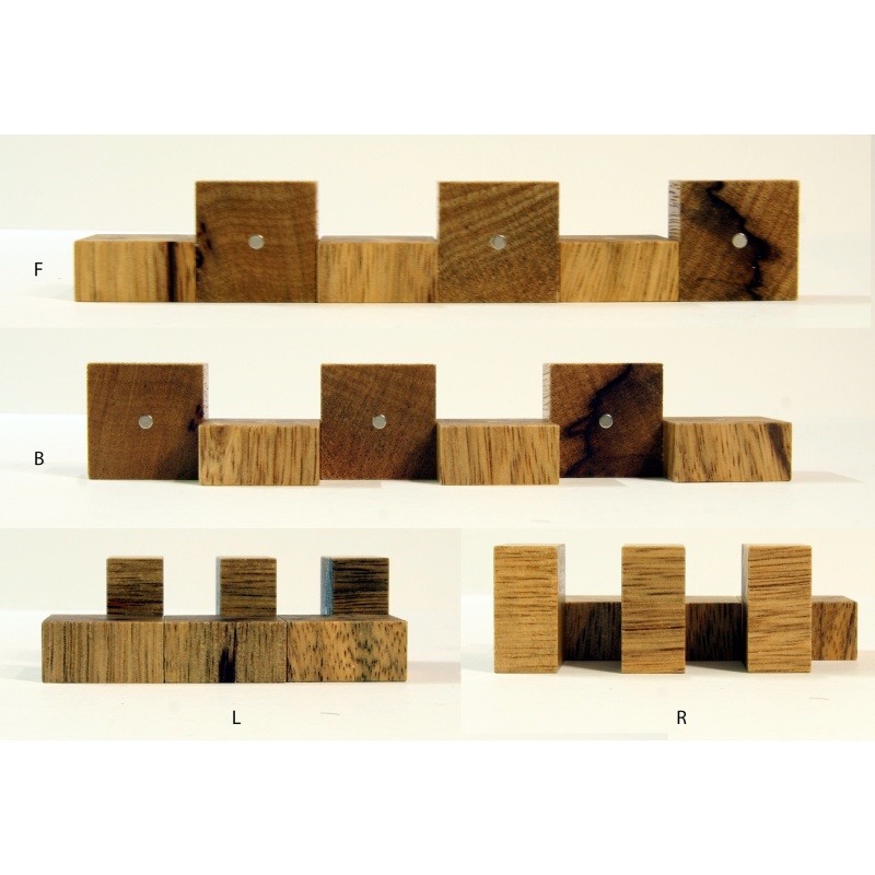 Kohno Ichiro - Three Cubes (2019, CubicDissection)