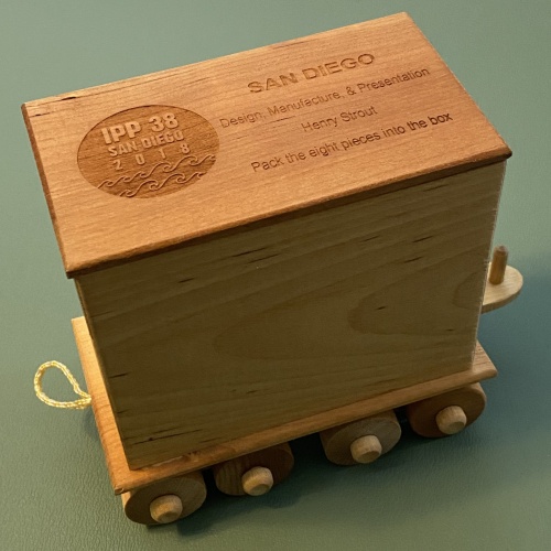 SAN DIEGO — IPP38 Exchange Puzzle (San Diego, CA, 2018) by Henry Strout