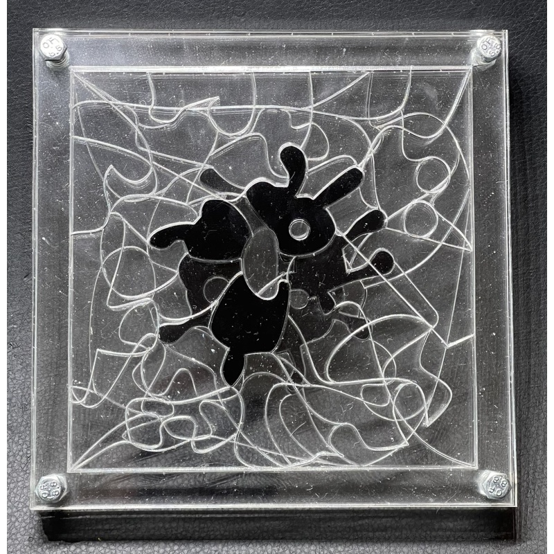 Bobby, the Happy Little Virus - Multi-layer Transparent Jigsaw