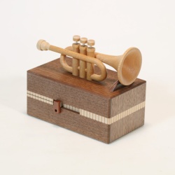 Trumpet - Hand-crafted by Hiroshi Iwahara (Karakuri)