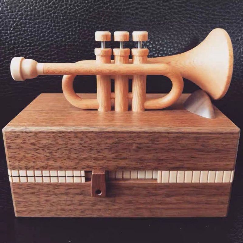 Trumpet - Hand-crafted by Hiroshi Iwahara (Karakuri)