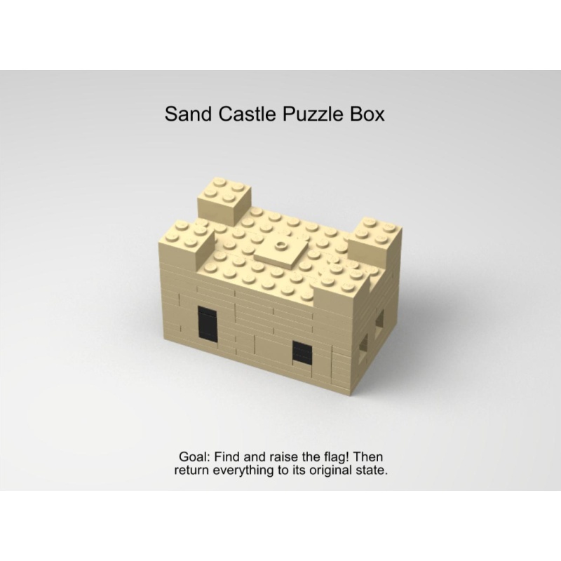 Sand Castle Puzzle Box