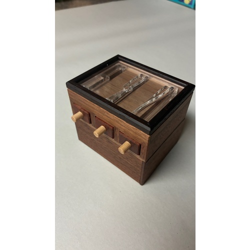 Visible 3-Ary Drawer (Ternary) by Hiroshi Iwahara