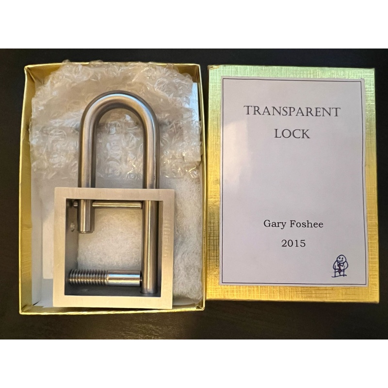 Transparent Lock by Gary Foshee