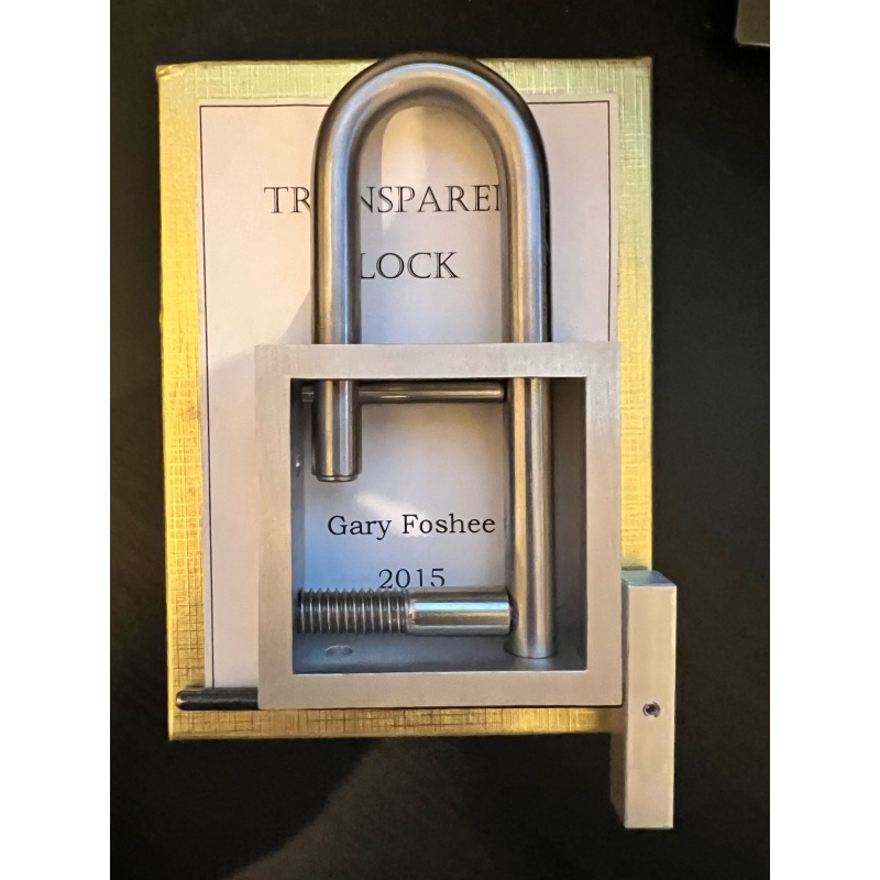 Transparent Lock by Gary Foshee