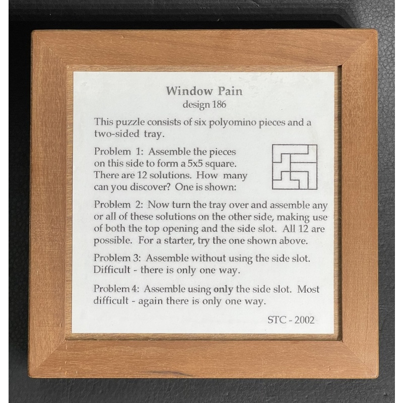 Window Pain by Stewart Coffin - RARE