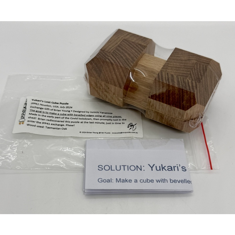 Yukari’s Lost Cube Puzzle – Juno design from IPP41