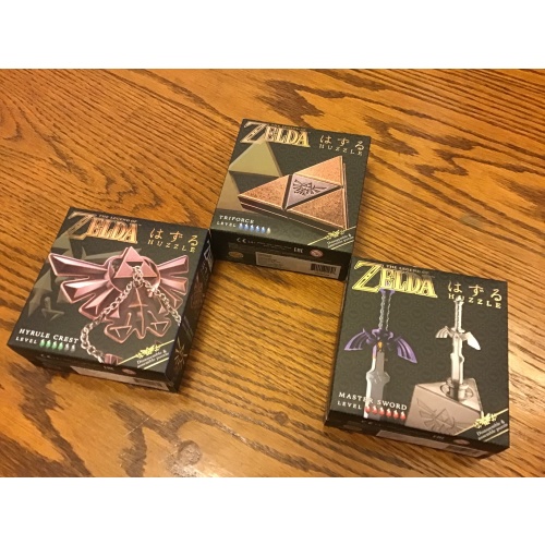 Bundle, All 3 Zelda-Hanayama Puzzles! [Discounted]