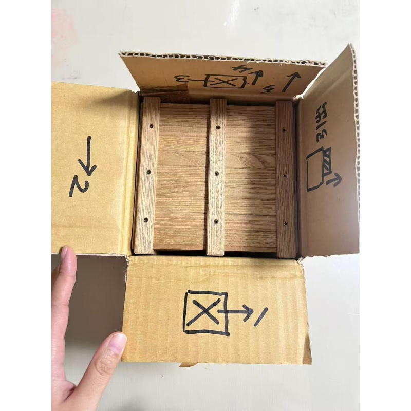 Hakone Craft Kobo Packing Crate-Type  Puzzle Box by Yoshiyuki Ninomiya, with Signature