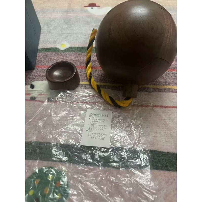 Karakuri Wooden Puzzle – “Bomb-Style” Model