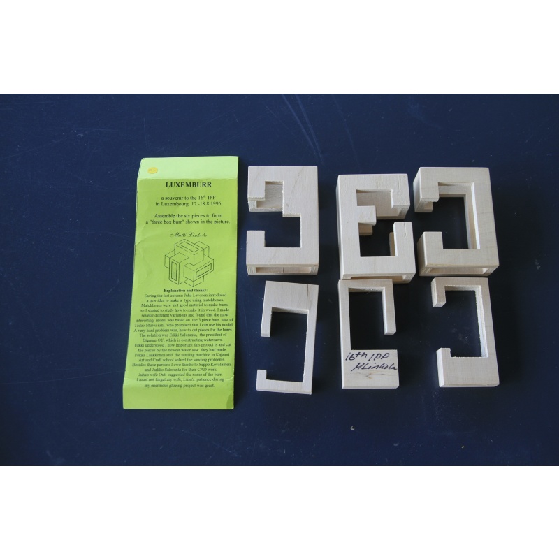 Luxemburr IPP16 Puzzle from Matti Linkola