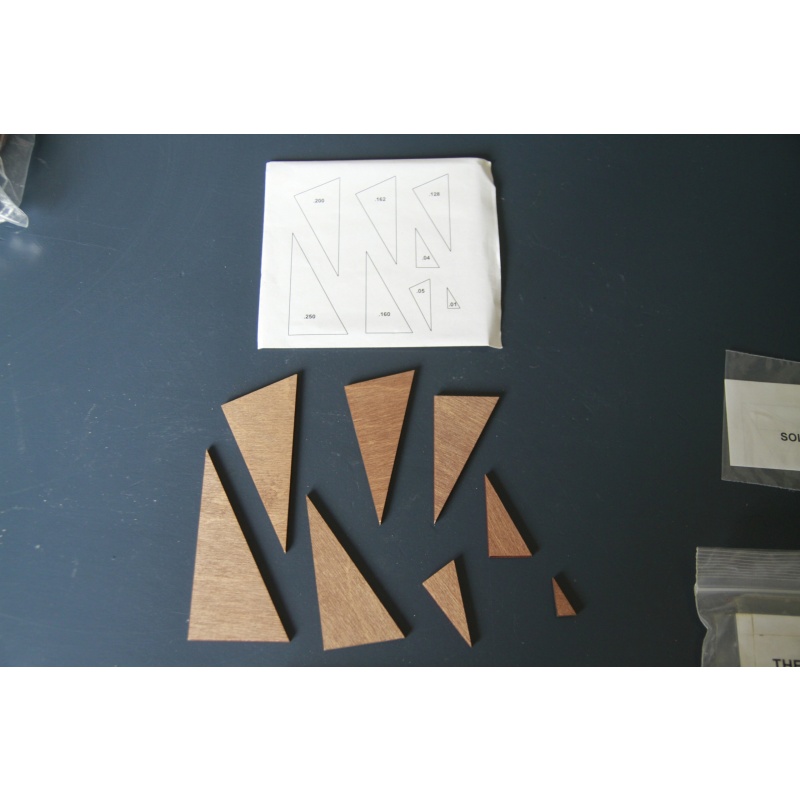 the 8 Triangles Puzzle. IPP 16 Luxembourg exchange from Richard Hess