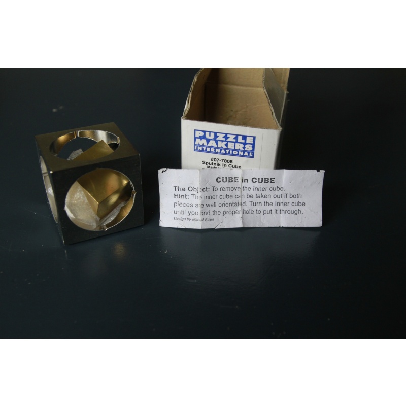 Sputnik in Cube IPP 19 Puzzle Exchange