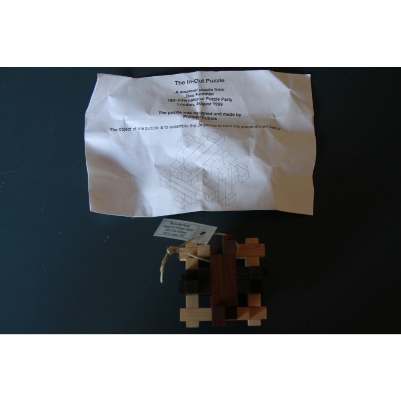 The In-Out Puzzle IPP 19, 1999, from Dan Feldman