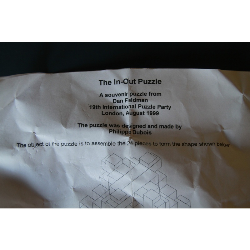 The In-Out Puzzle IPP 19, 1999, from Dan Feldman