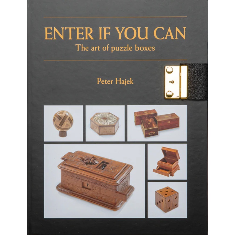 Enter if You Can: The Art of Puzzle Boxes (Lock Edition) NIB