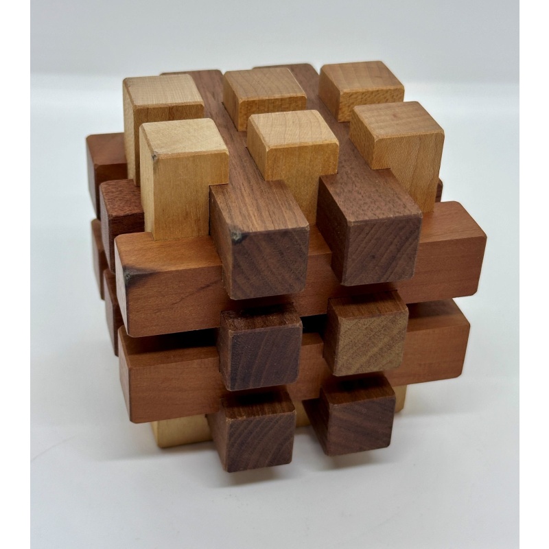 Lattice 18 piece burr designed by Bill Cutler