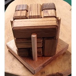 Bearing Box Puzzle Cube by Tally Timbercraft