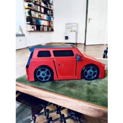 Slammed Car by Juno (3D Print by Bayou Puzzles)
