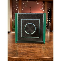 Coast-in Case - Sequential Discovery Puzzle Box - Green/Black/Colorshift Silk Blue/Green