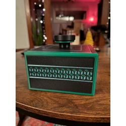 Coast-in Case - Sequential Discovery Puzzle Box - Green/Black/Colorshift Silk Blue/Green