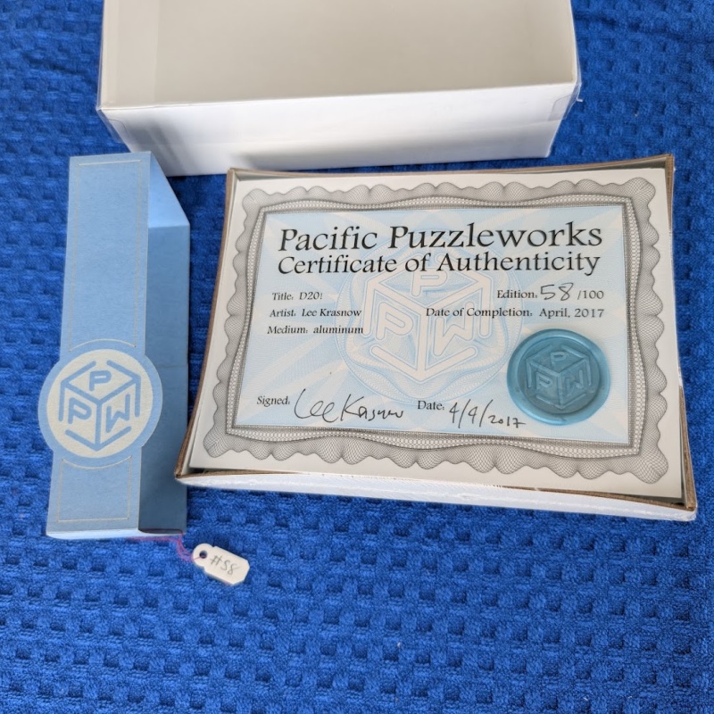 D20! by Lee Krasnow - Pacific Puzzleworks
