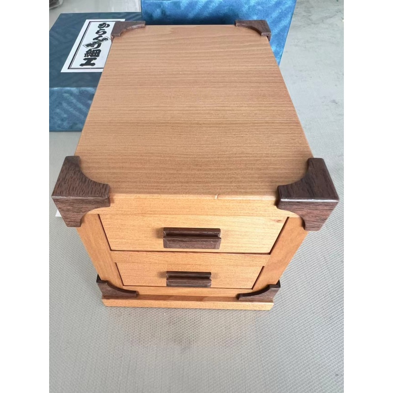 Karakuri Puzzle Box "Yasubei" - Complete with Original Box