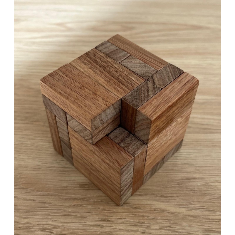 Domino Cube by Oskar van Deventer