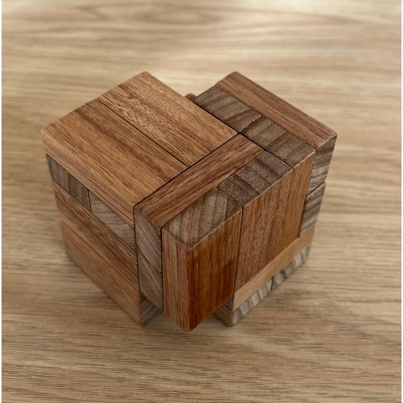 Domino Cube by Oskar van Deventer