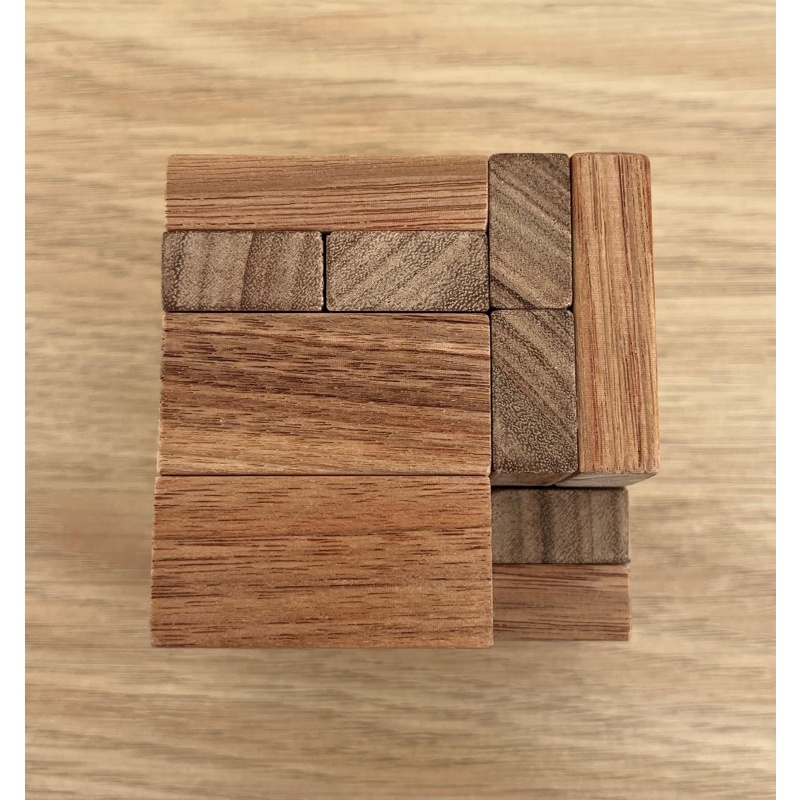 Domino Cube by Oskar van Deventer