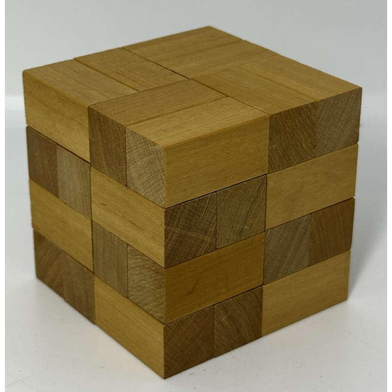 Double-L Helix interlocked cube Designed by Bill Darrah