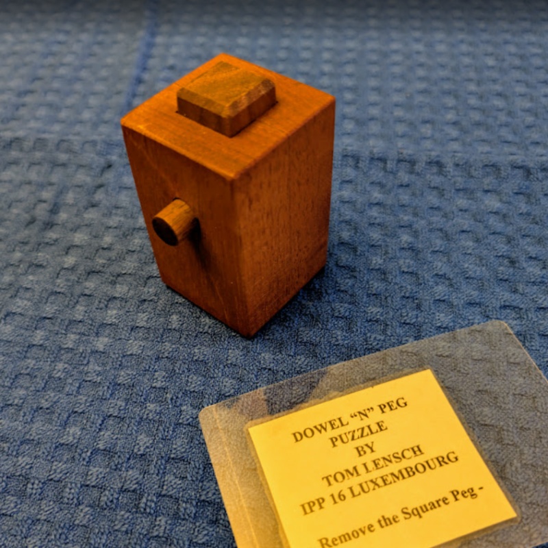 Dowel and Peg (IPP16) by Tom Lensch