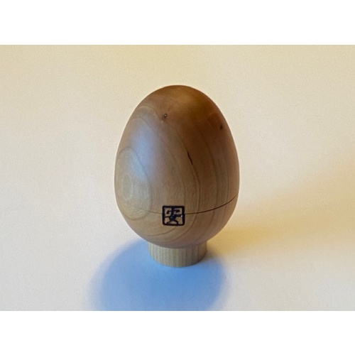 Egg Karakuri Puzzle Box by Akio Kamei