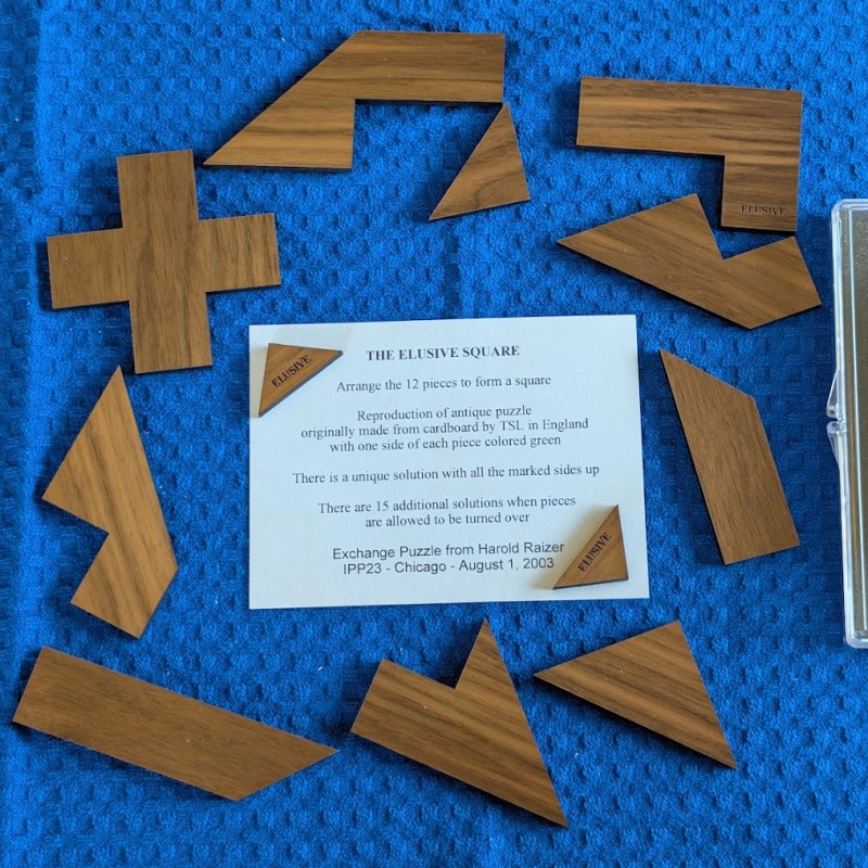 The Elusive Square (IPP23) by ?? / Laser Perfect