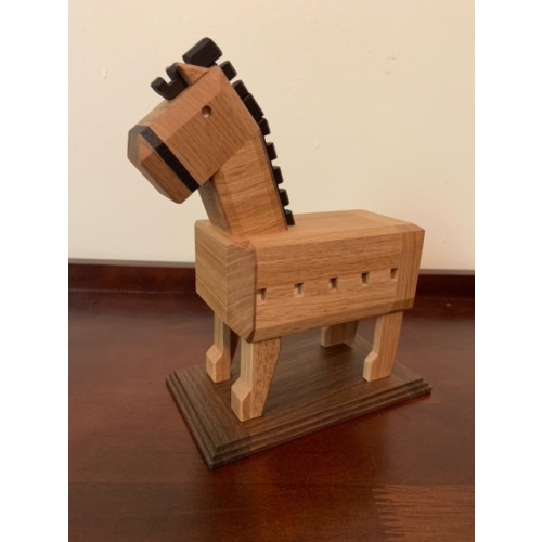 A Horse with a Warrior - Karakuri Creation Group