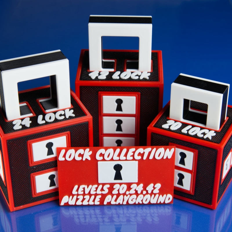 Lock Collection (Red) - Dan Fast - Levels 20, 24, 42
