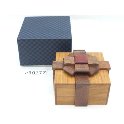 "BOX WITH A RIBBON #3"(P-51) Karakuri Box Akio Kamei