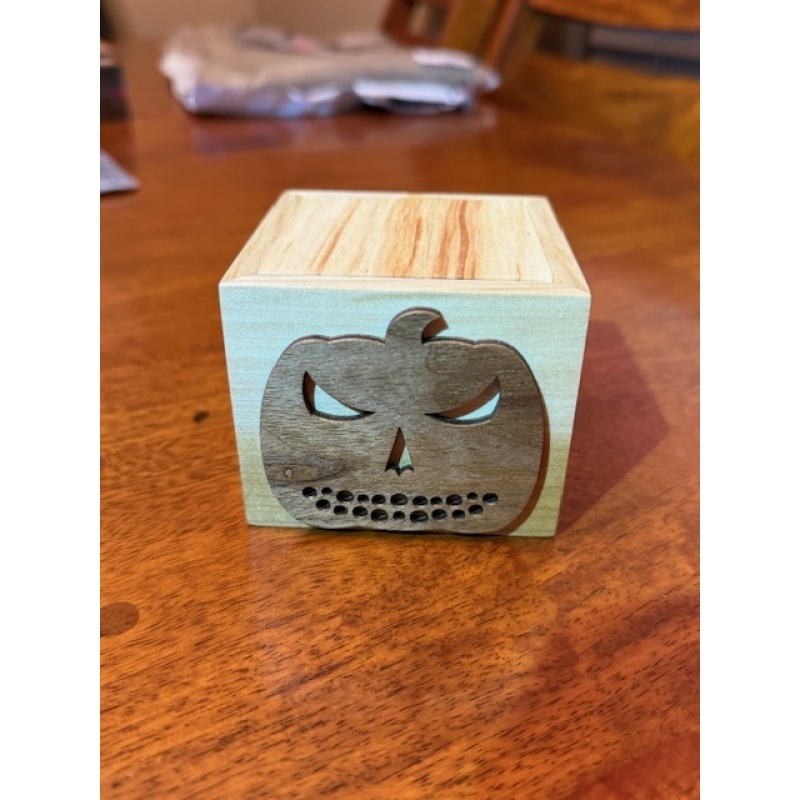 Halloween pumpkin box