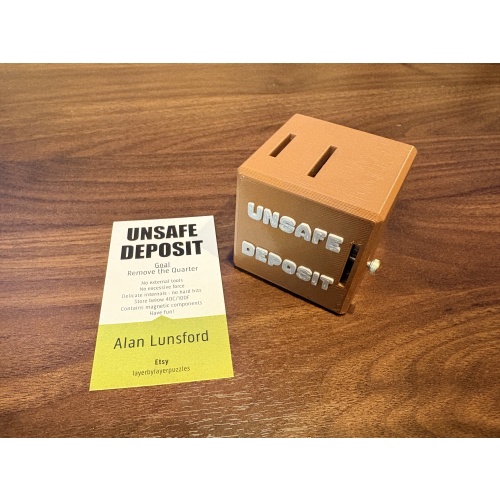 Unsafe Deposit by Alan Lunsford