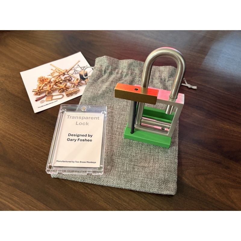 Transparent Lock by Gary Foshee