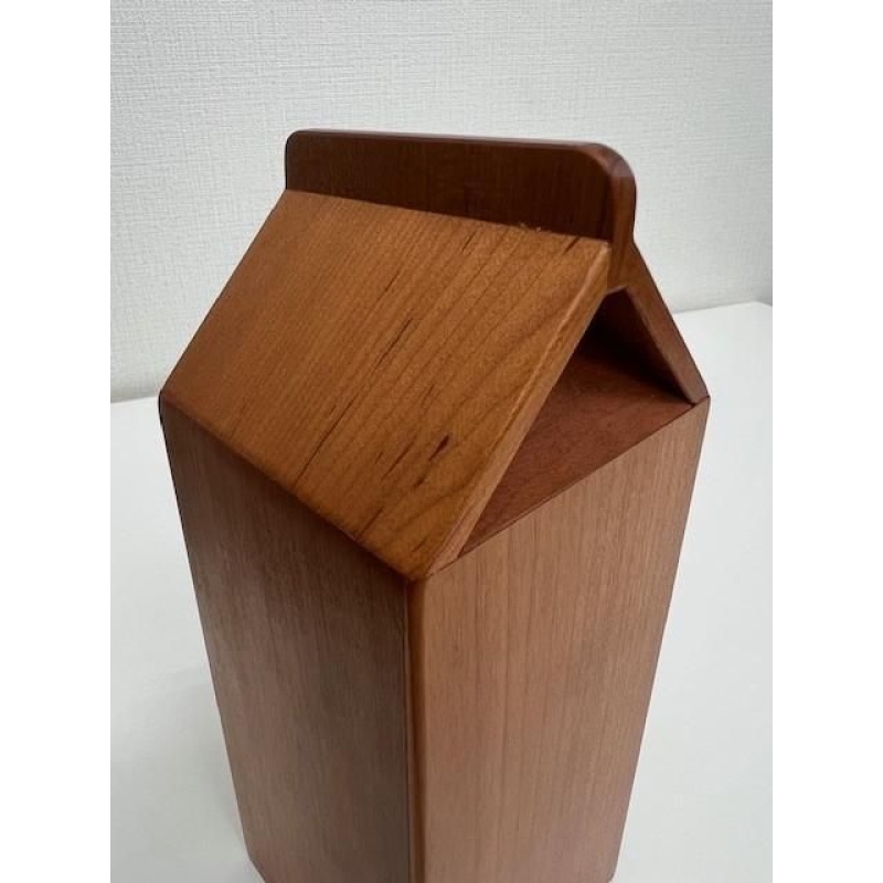 "Milk Container"(P-5) Karakuri Box Akio Kamei