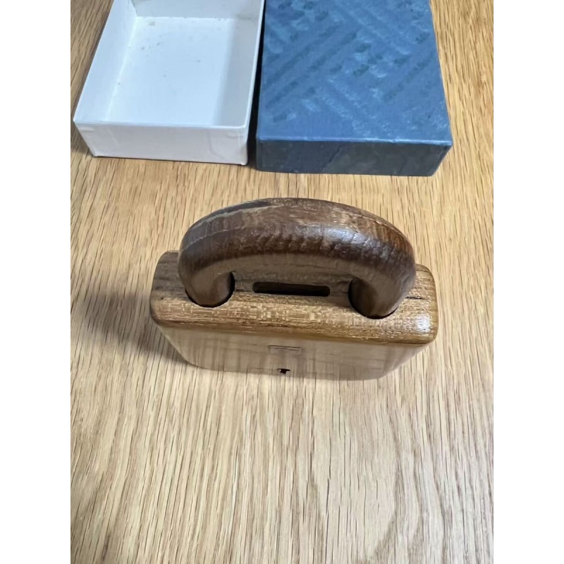 "Wooden Lock"(K-18) Karakuri Box Akio Kamei